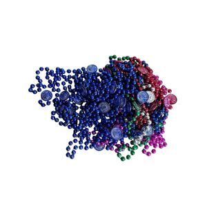 Vintage Multicolor Bacchus Beads from Mardi Gras Parade in New Orleans Box 4